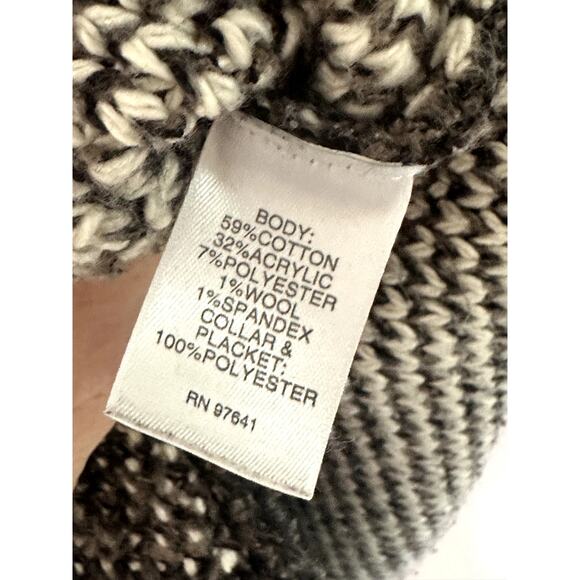 J Jill Sweater Cardi Coat Size XS Faux Fur Warm Cozy Midi Length Brown - Picture 5 of 12